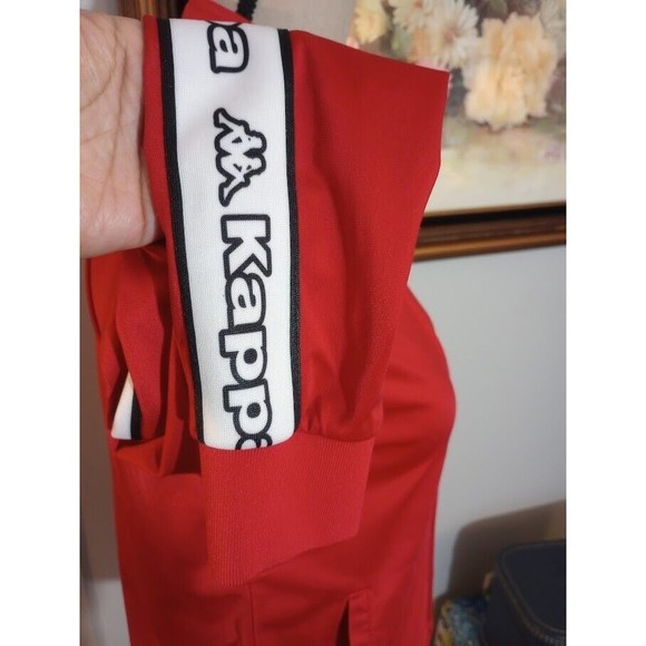 Kappa Classic Ribbon Sleeve Full-Zip Track Jacket Slim Fit Small - Picture 6 of 9